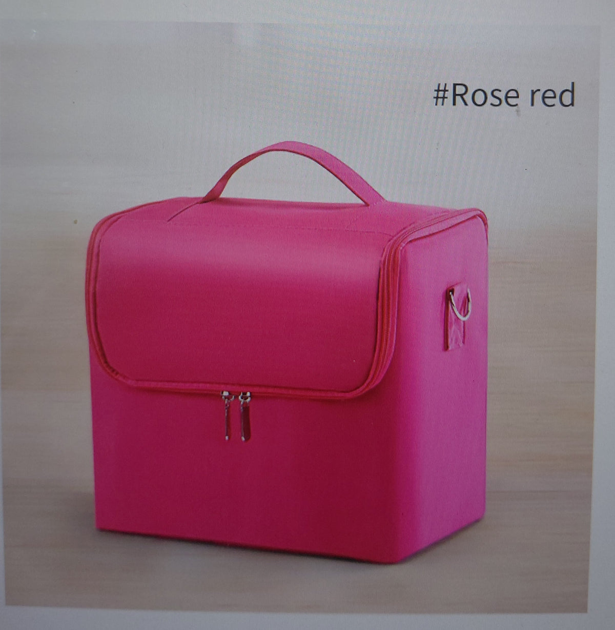 Premium Kosmetiktasche Open-Flat Design