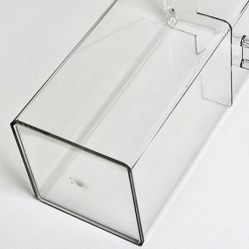 1pc makeup brush storage box, simple and transparent multifunctional makeup brush storage rack, simple, durable and practical