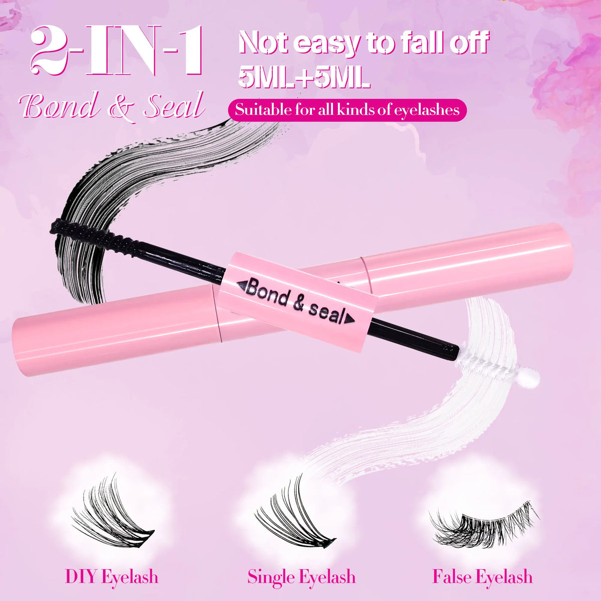 100-Cluster Manga-Style False Eyelash Set — Natural, Segmented Falsies; Ethereal & Lightweight Cluster Lashes