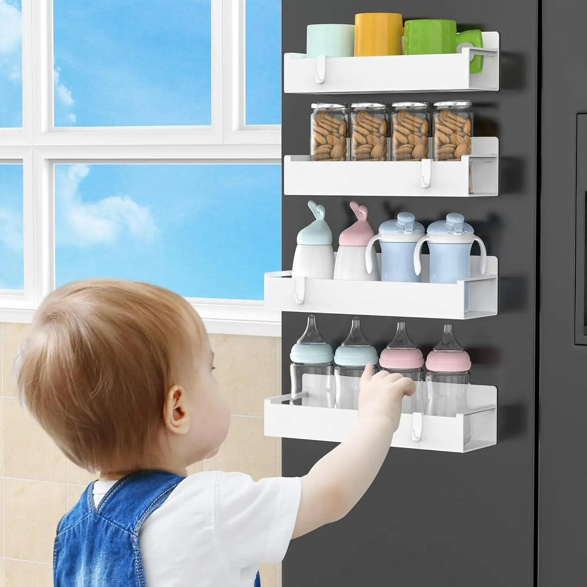 Magnetisches Gewürzregal für Kühlschrank & Küche