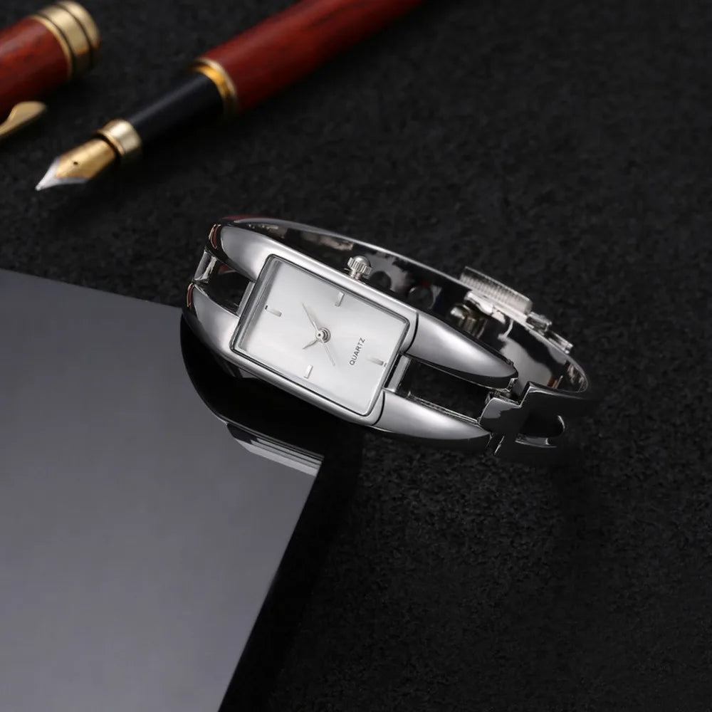 Minimalist Small Dial Women Wristwatch Steel Rectangle Bracelet Ladies Watches Fashion Quartz Clock Dropshipping Reloj Mujer