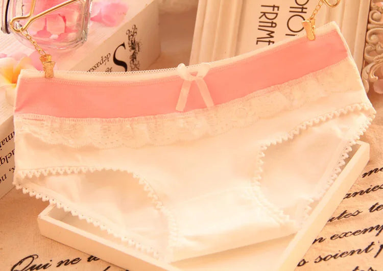 Women's Panties Girls Sexy Panties Lace Panties Cotton Women Underwear Brief Shorts Ladies Female Underwear Breatheable