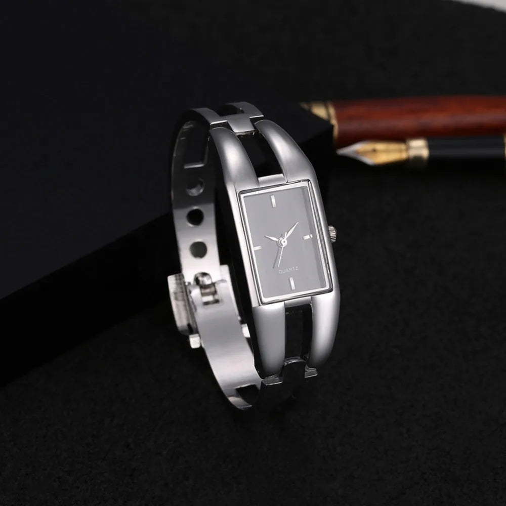 Minimalist Small Dial Women Wristwatch Steel Rectangle Bracelet Ladies Watches Fashion Quartz Clock Dropshipping Reloj Mujer