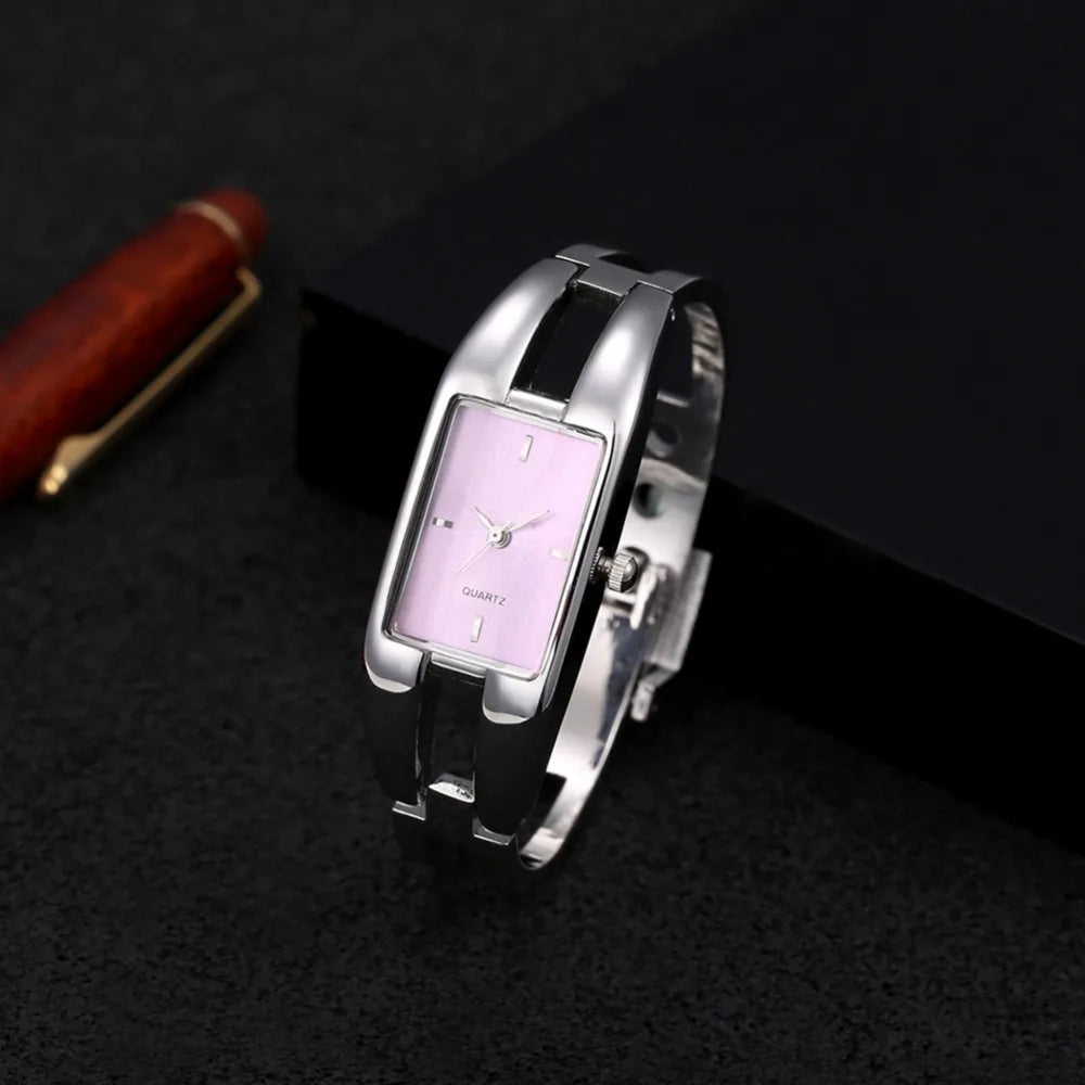 Minimalist Small Dial Women Wristwatch Steel Rectangle Bracelet Ladies Watches Fashion Quartz Clock Dropshipping Reloj Mujer