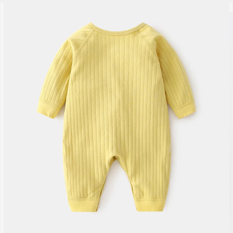 Newborn Baby Romper For Girls Boys Cotton Clothing Spring Autumn Infant Jumpsuit With Wing Casual Soft New Born Girl Boy Clothes