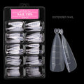100pcs/box Nail Form Poly Extension Gel Clear Professional Nail Art Tools for Perfect Manicure