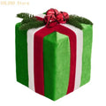 Festliche Weihnachts-Geschenkboxen für Christbaum & Kränze – Deko-Set