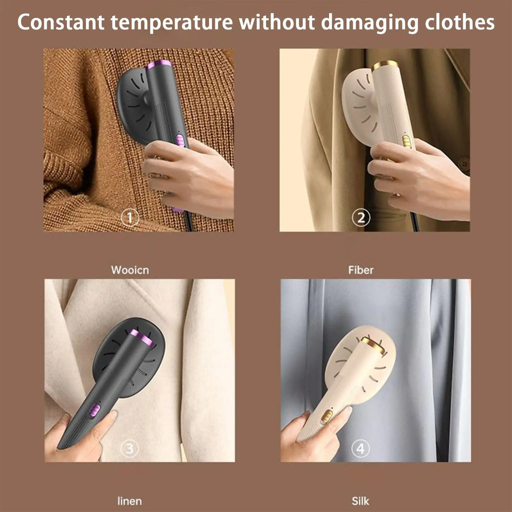 Portable Steamer for Clothes Portable Double Mode Iron Machine Cloth Steamer for Travel Dorm Home Closet Curtains Dress Shirt