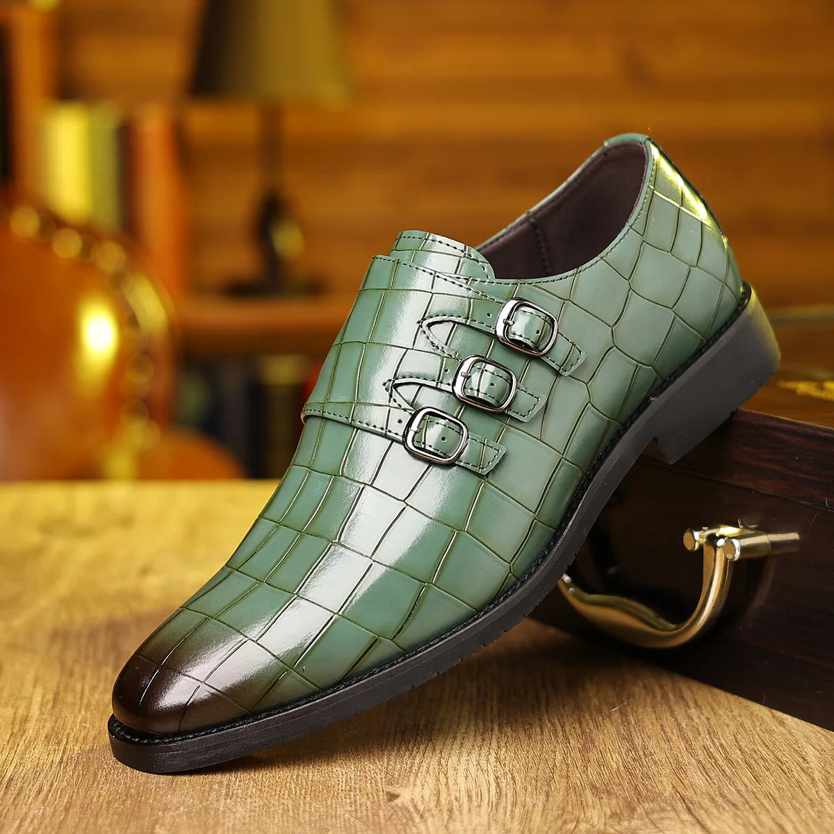 Dress Shoes Men Oxfords Fashion Business Office Men's Shoes Classic Luxury Leather Male Suits Shoes Italian Wedding Shoe