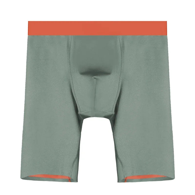 Sports briefs for men lengthened legs and fat men antibacterial boxers for boys anti-wear leg boxer shorts head