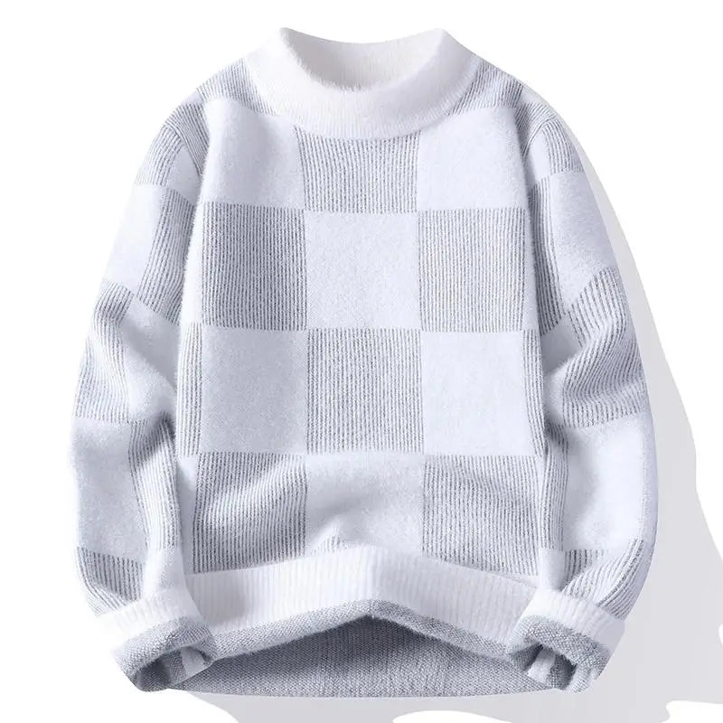 Winter Sweaters for male men thick O-neck sweater men Student youth sweaters autumn Men's wool Casual Knitwear Pullover