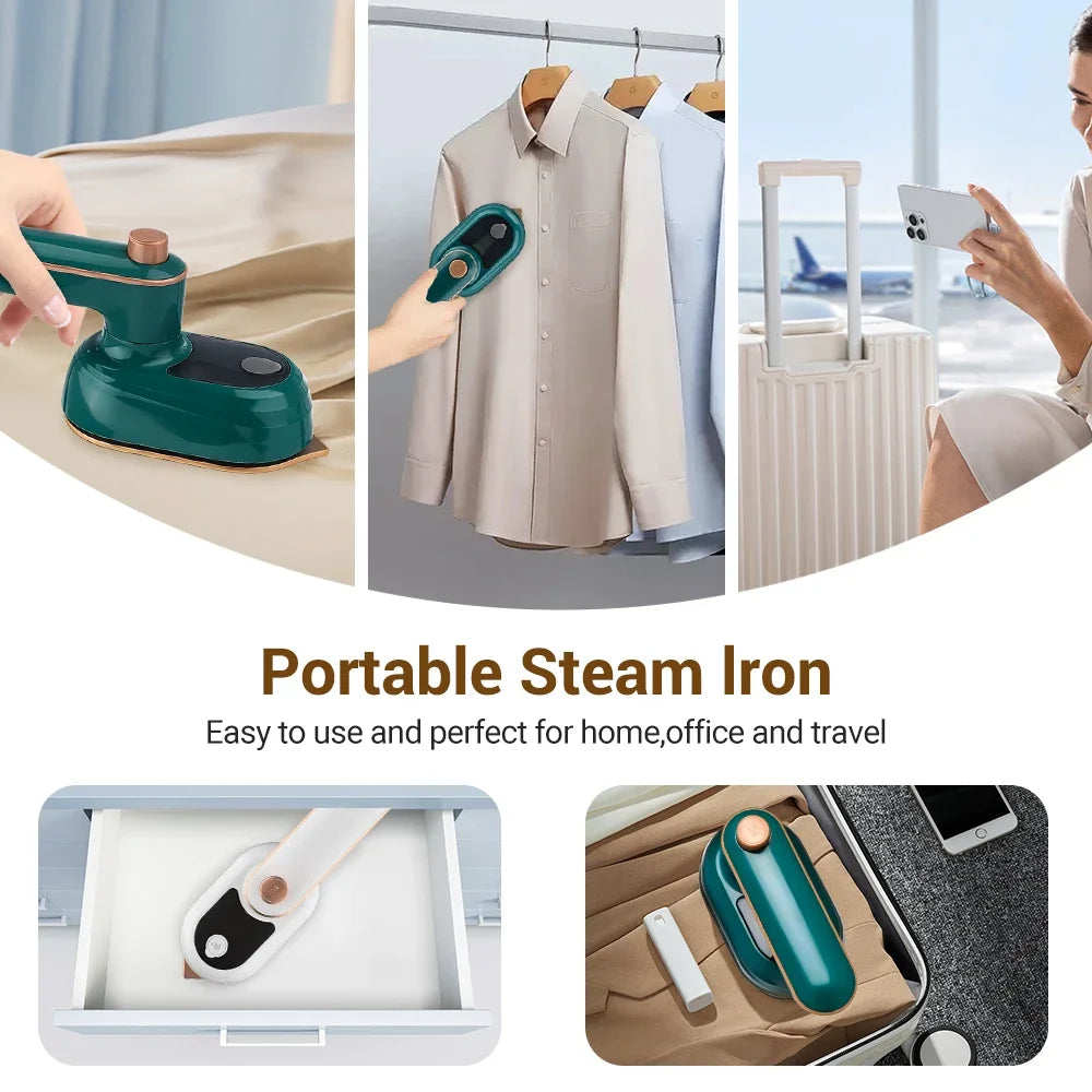 Mini Dampfglätter Dampfbügeleisen Handheld Tragbar Zuhause Reisen Für Kleidung Bügeln Nass Trocken Bügelmaschine Haushaltsgerät