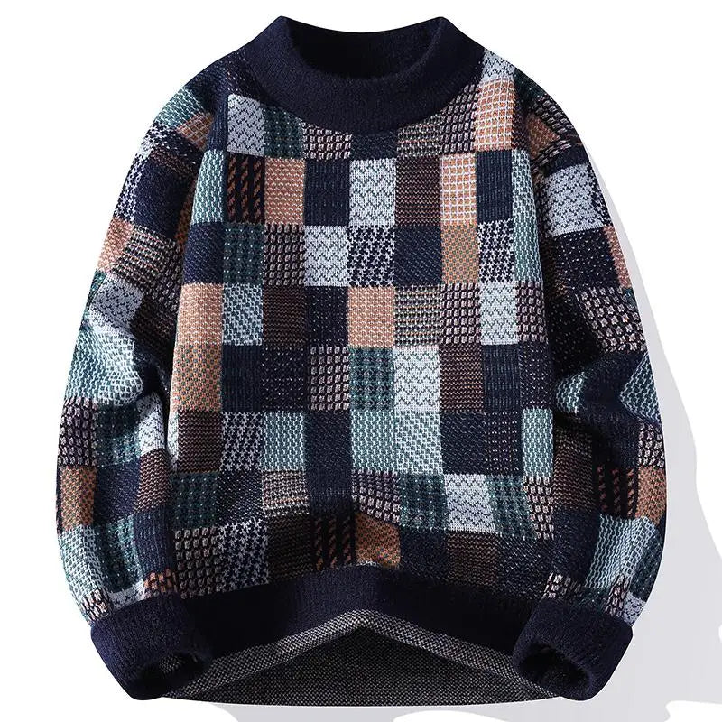 Winter Sweaters for male men thick O-neck sweater men Student youth sweaters autumn Men's wool Casual Knitwear Pullover