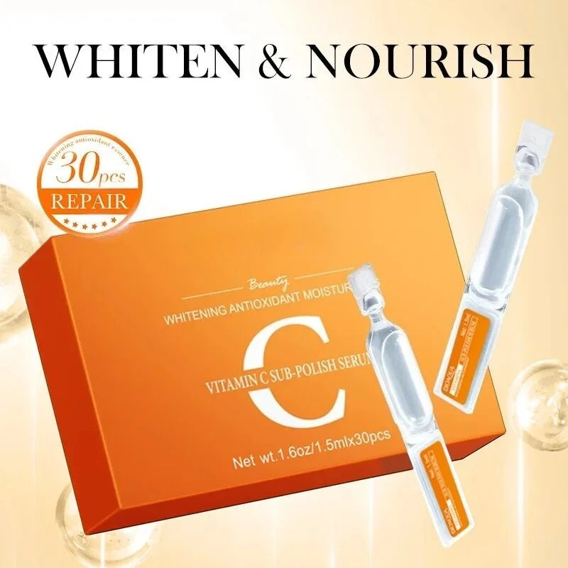 30pcs/box Retinol Vitamin C Hyaluronic Acid Serum for Face Moisturizing Firming Hydrating Facial Essence Face Skin Care