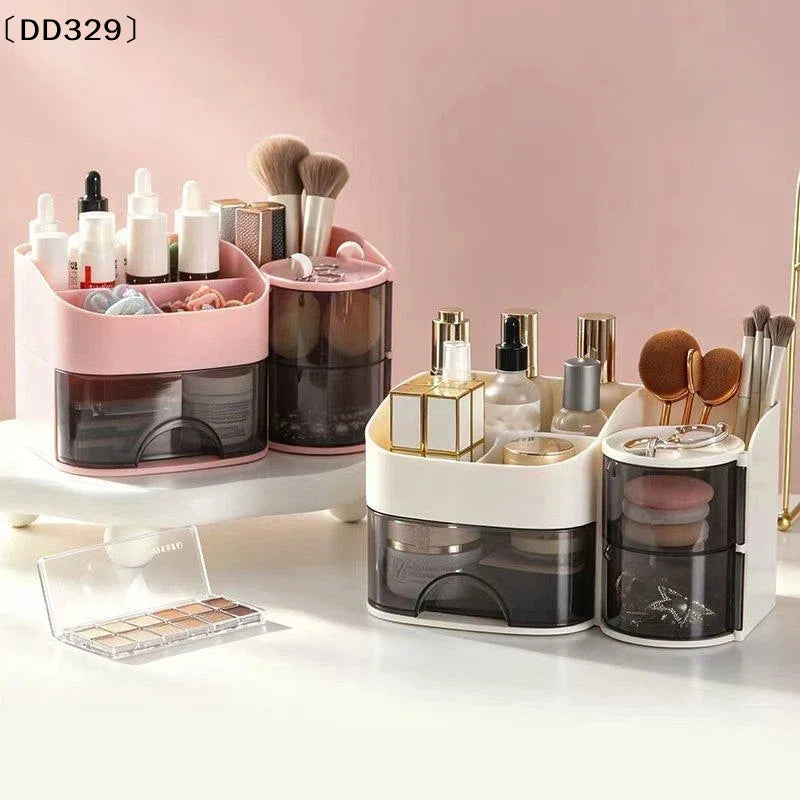 Make-up Organizer mit transparenten Schubladen
