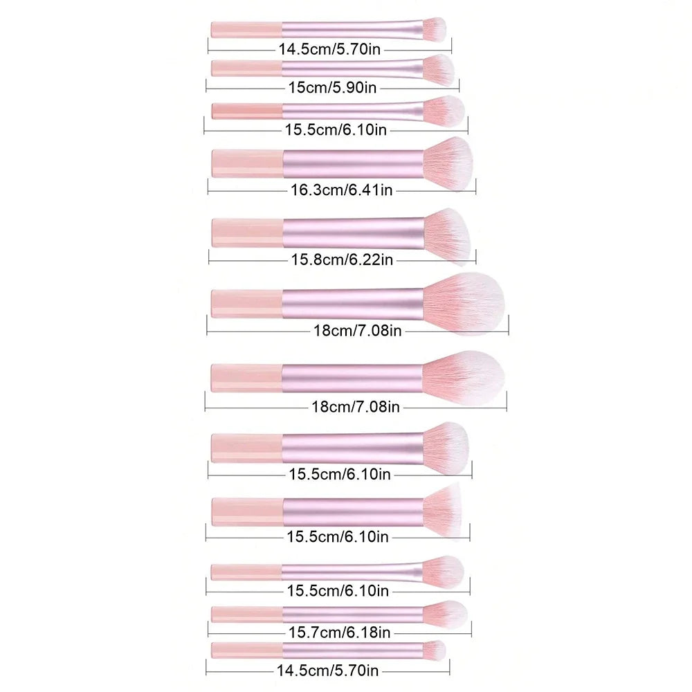 Makeup Brushes and Sponges Set, Pink Makeup Puff, Beauty Egg, Headband, Wristband Remover Kit, Makeup Tool, Gift 20-32pcs