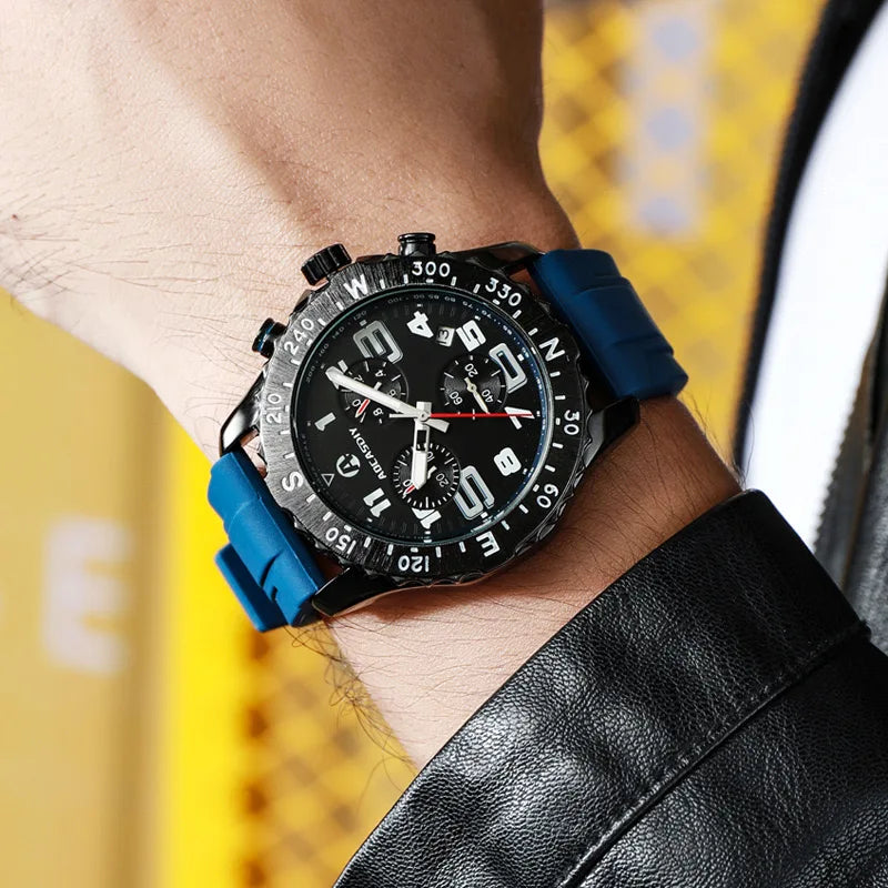 Luxury Casual Watches for Men Endurance Military Sports Watch Luminous Waterproof Chronograph Clock reloj Gifts Drop Shipping
