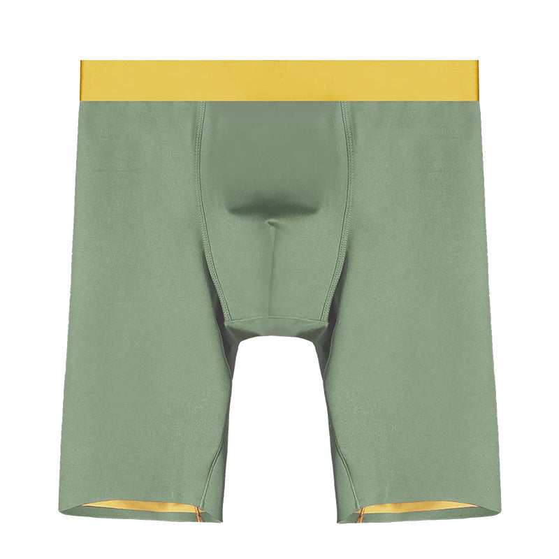 Sports briefs for men lengthened legs and fat men antibacterial boxers for boys anti-wear leg boxer shorts head