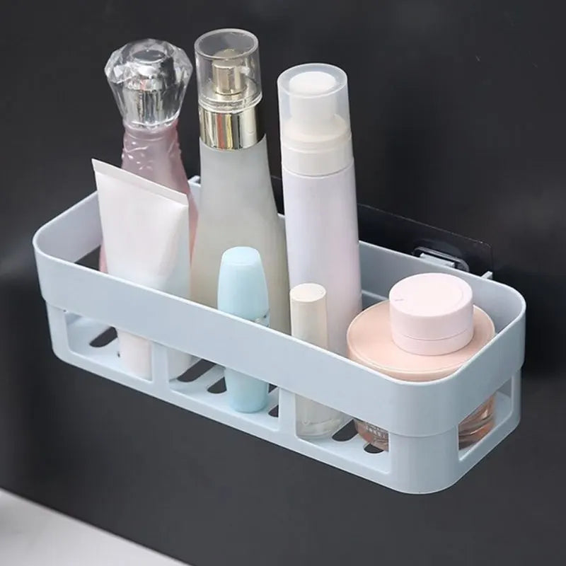 Bathroom Shelf Organizer Storage Basket Decoration Kitchen Home Decoration Corner Shower Shelf Rack Storage Rack Accessories