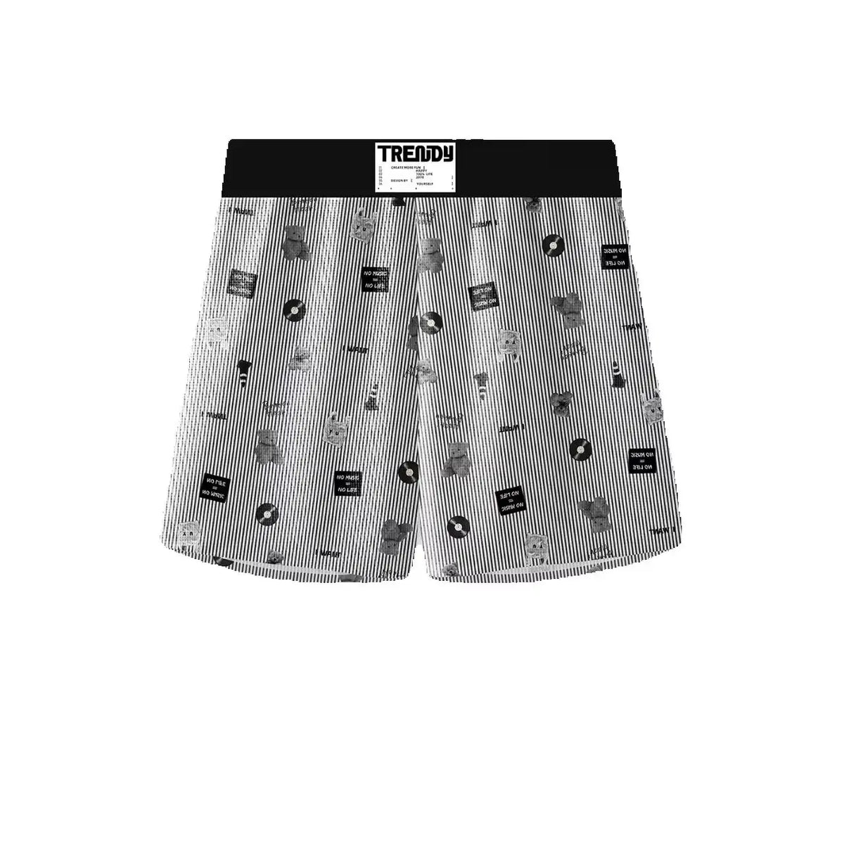 Men’s Boxer Briefs Breathable Soft Stretch Underwear High Elastic Comfortable Plain Color Shorts