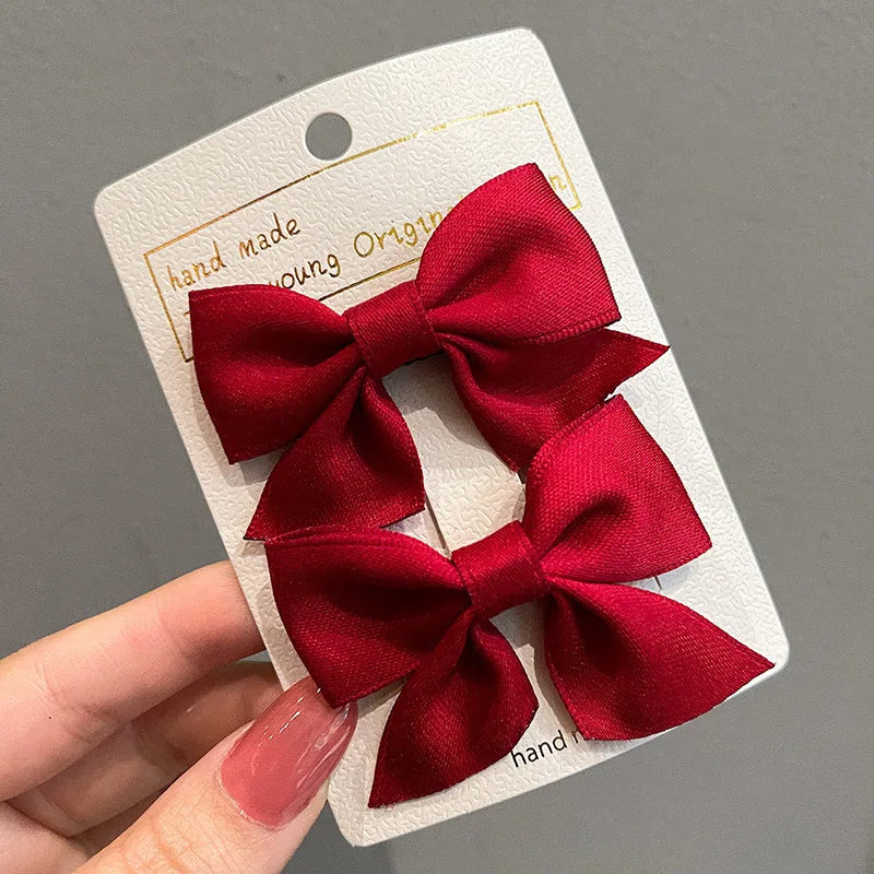 Korean Style Girls Hair Accessories Kids Hair Clip Toddler Hair Pins Child Hair Wear Rainbow Color Cute Headdress Headwear