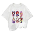 Kids Clothing Tees Summer The Amazing Digital Circus Graphic Fashion Short Sleeve T-shirt Children's Loose T Shirts O-neck Tops