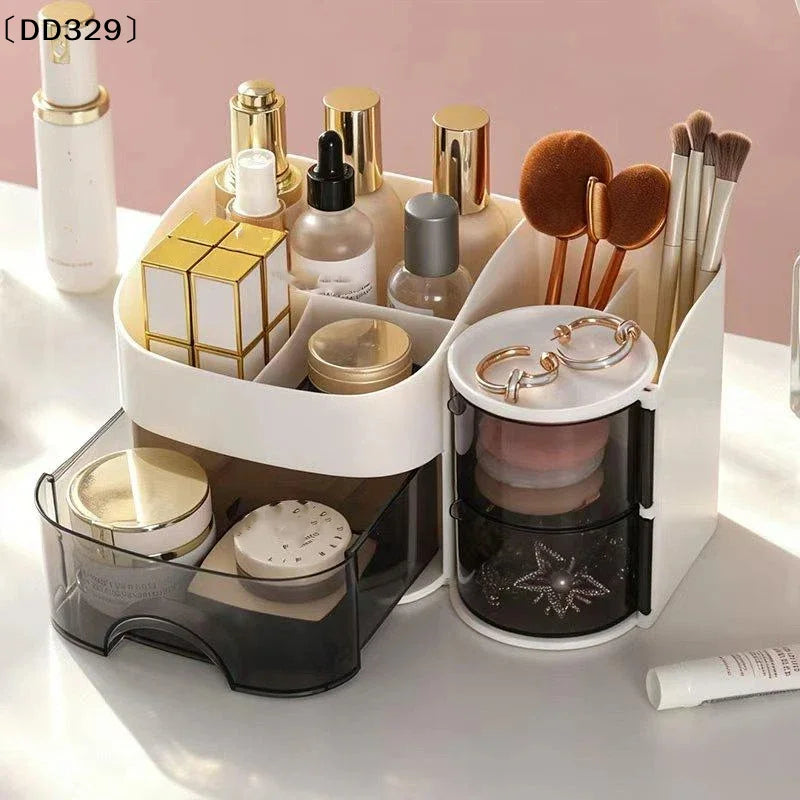 Make-up Organizer mit transparenten Schubladen