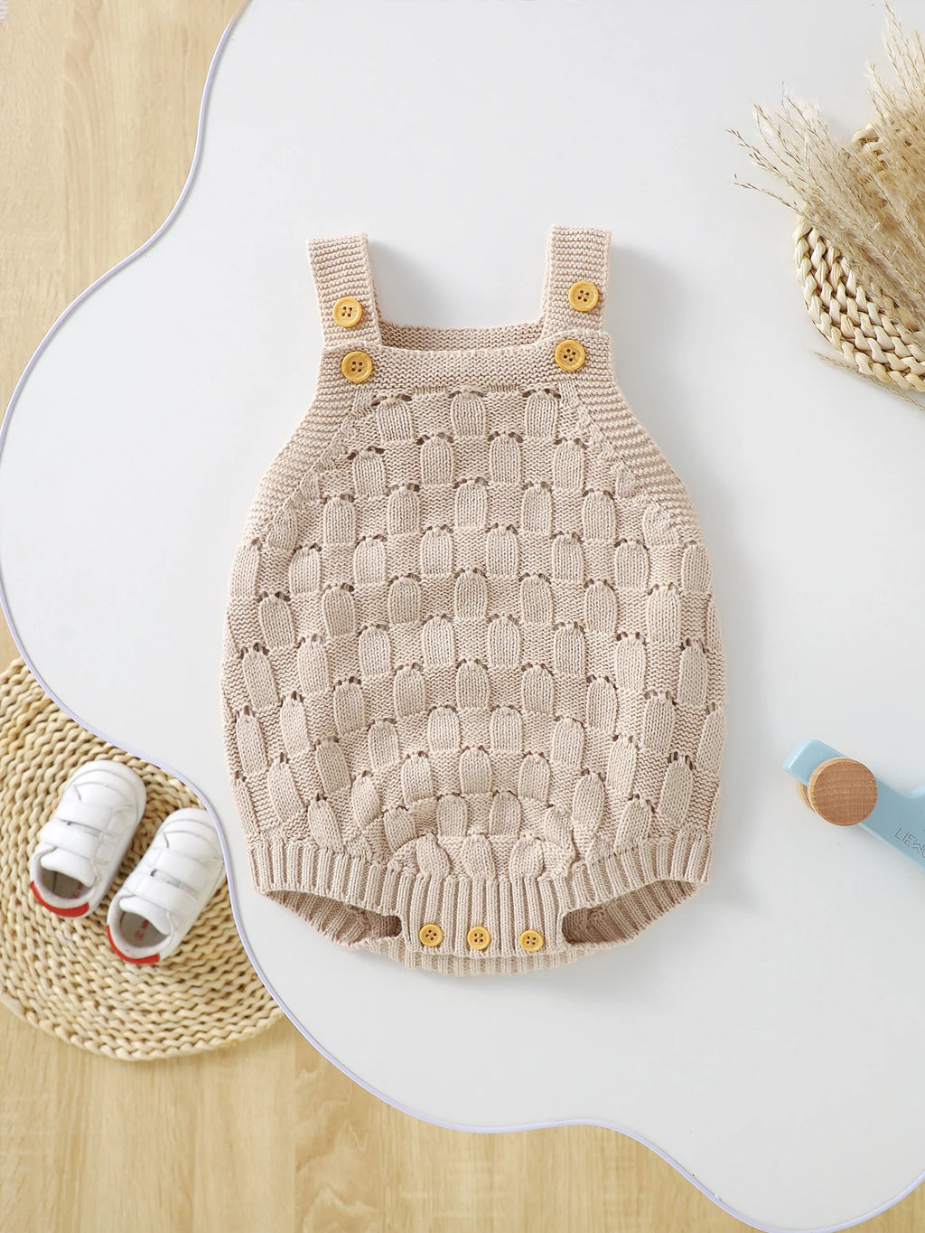 Baby Bodysuits Clothes Fashion Candy Color Knitted Newborn Infant Cotton Onesie for Toddler Boys Girls One Pieces Outfits 0-18m