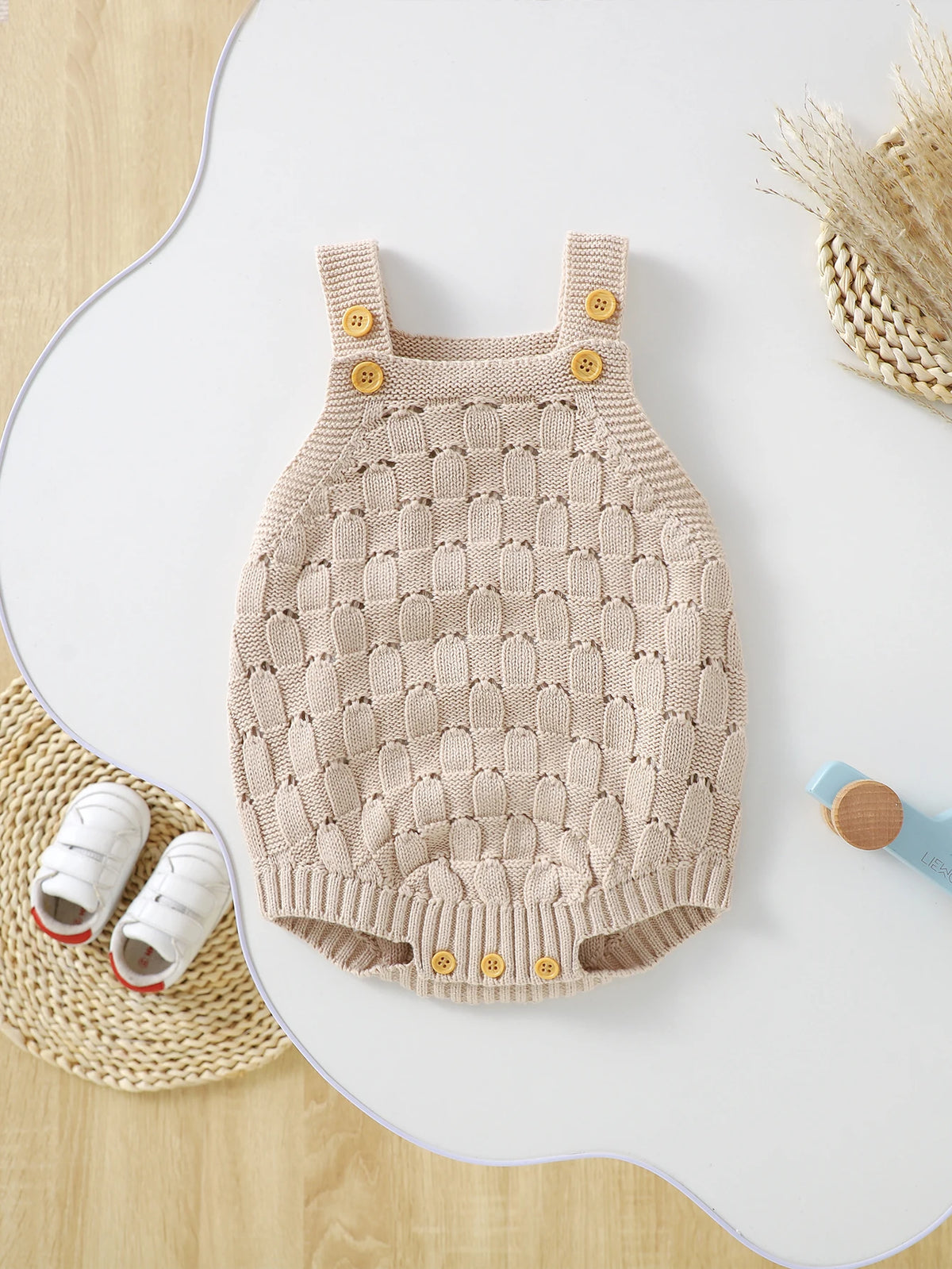Baby Bodysuits Clothes Fashion Candy Color Knitted Newborn Infant Cotton Onesie for Toddler Boys Girls One Pieces Outfits 0-18m