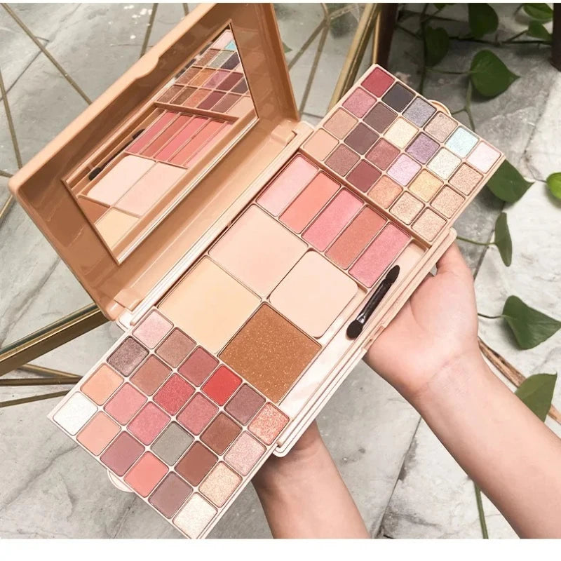 Makeup Kits Full Sets Box for Professional 48 Colors Glitter Eyeshadow Concealer Blush Powder Palette Cosmetic Gifts for Women's