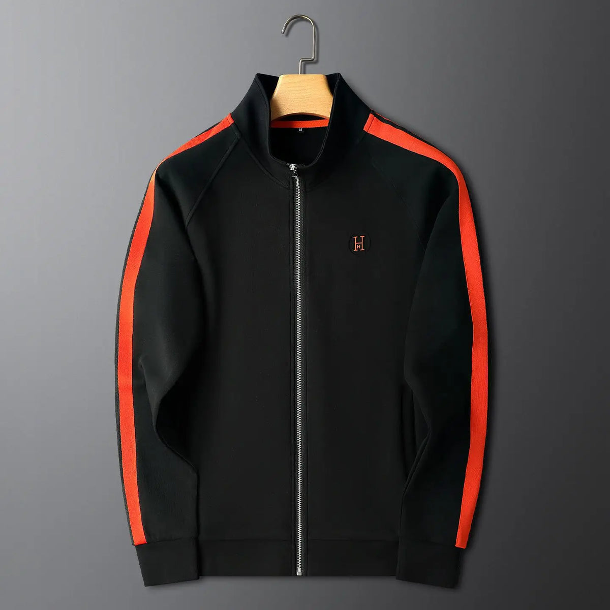 Men Tracksuit Sportswear Set Men's Jacket Trendy ins Embroidered Fashion Men's Jacket Trousers Two-Piece Suit