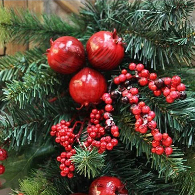Luxus Weihnachtsgirlande & Invertierter Designer-Baum für die Tür