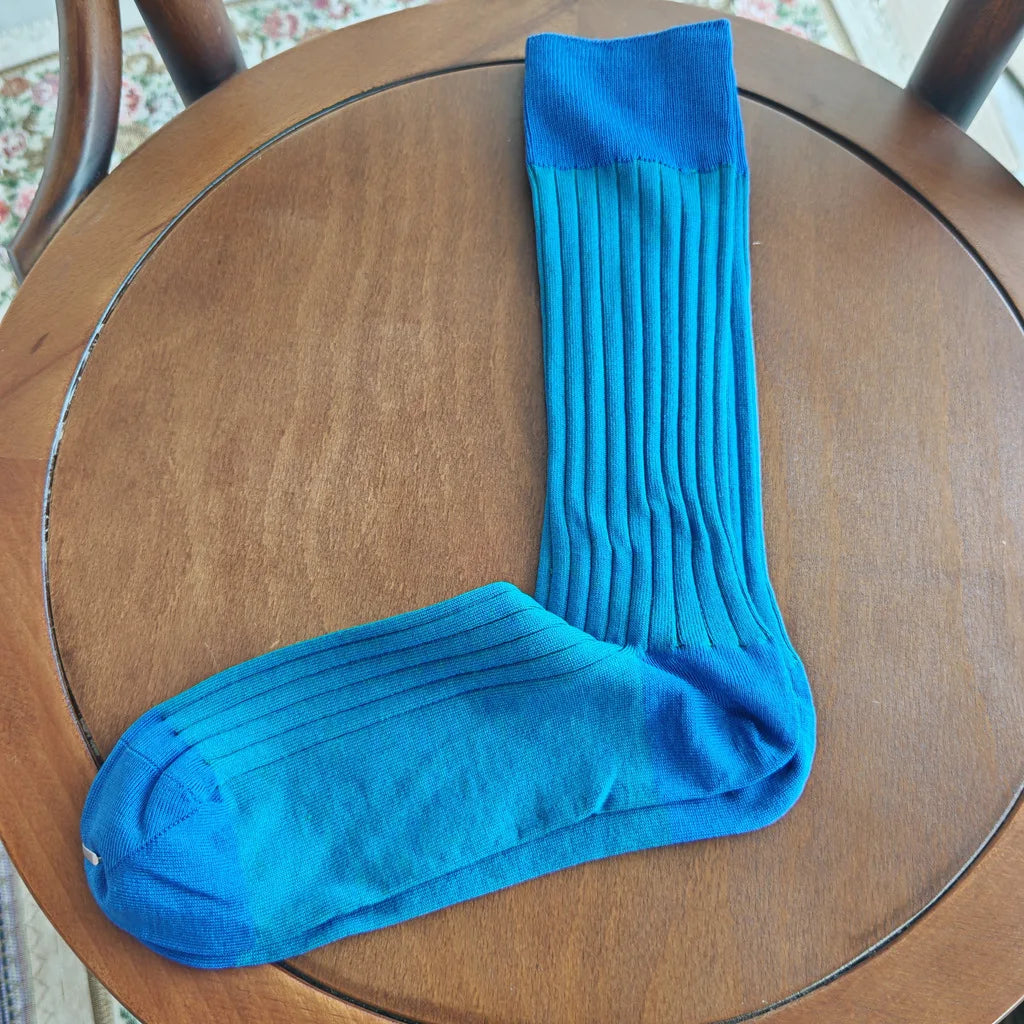 3 Pairs/Lot Man Socks Cotton Striped Business Breathable Silk Socks Autumn and Winter Formal Dress Sock