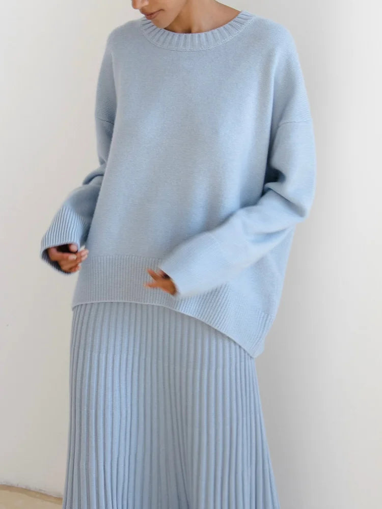 Thick Winter Sweater Women Oversized Pullover Ladies 2025 Loose Green Jumpers Pulls Vintage Beige Warm Sweaters For Women Winter
