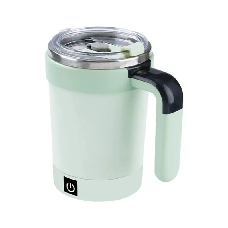 Edelstahl-Thermotasse mit abnehmbarem Magnet-Rührer