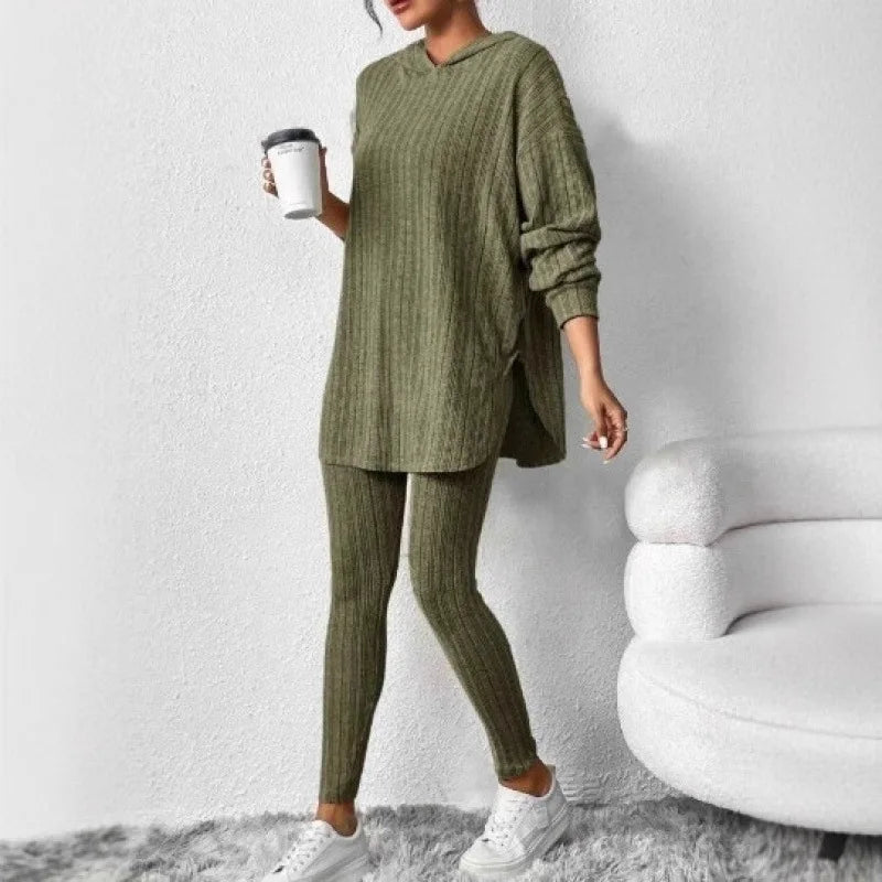 Room Wear Ladies Winter Women Pajamas Woman Set Cap Built Pajamas Ensemble Pyjama Femme Bidol for Night Women Women's Pajama Set
