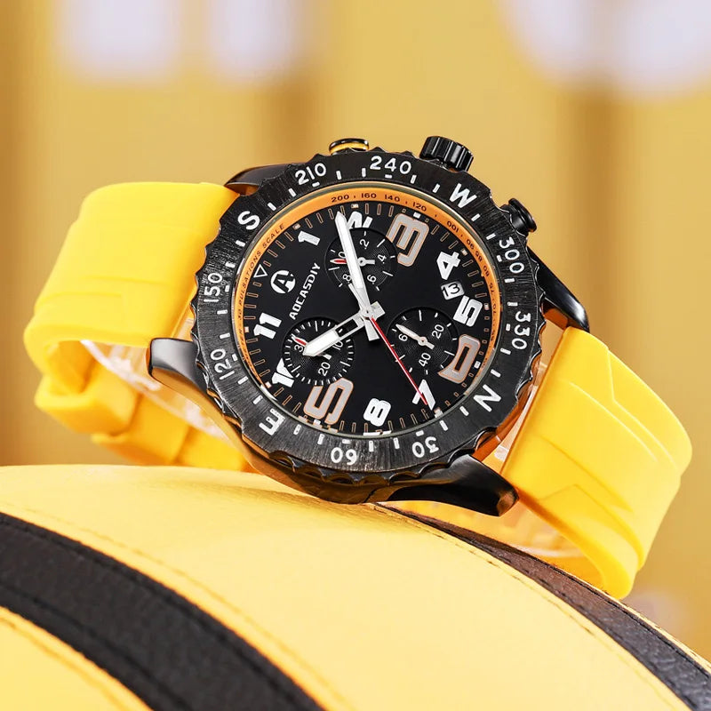Luxury Casual Watches for Men Endurance Military Sports Watch Luminous Waterproof Chronograph Clock reloj Gifts Drop Shipping