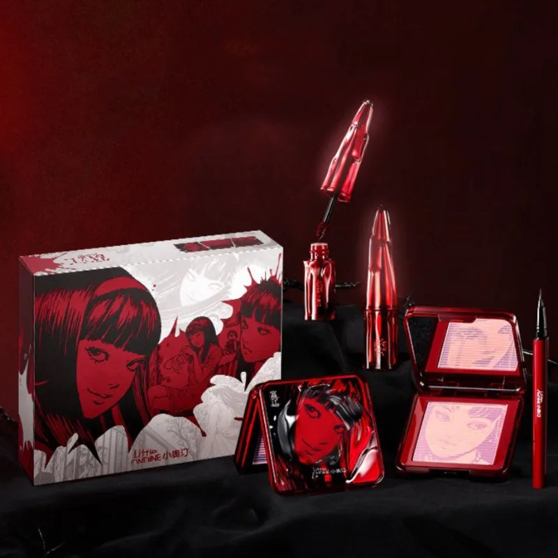 Little Ondine Makeup Gift Box Lipstick Blush Mascara Eyeliner Full Face Beauty Kit,Perfect Birthday Gift for Women