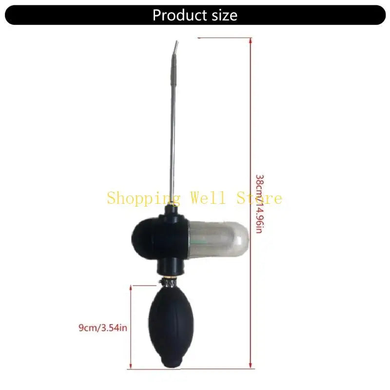 KX4B Garden Powder Applicator Dispenser for Gardening Agricultural Supplies Diatomaceous Earth Powder Duster Pollinator