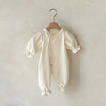 2026 Spring New Baby Girl Romper Cute Newborn Infant Cotton Long Sleeve Jumpsuit Boy Loose Toddler Casual Clothes 0-24M