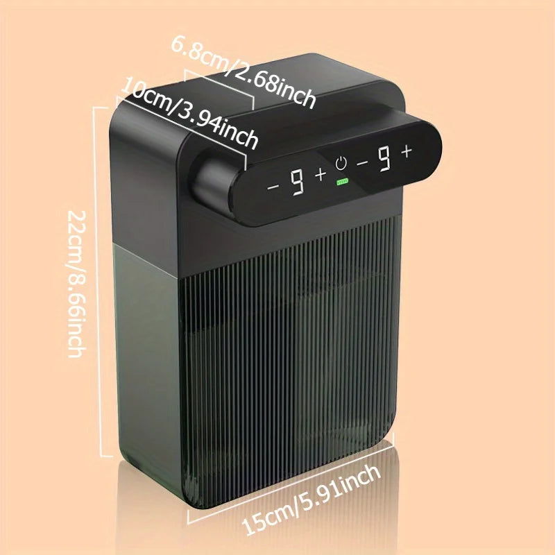 👉 Automatischer Küchen-Seifenspender in Mattschwarz (400ml)