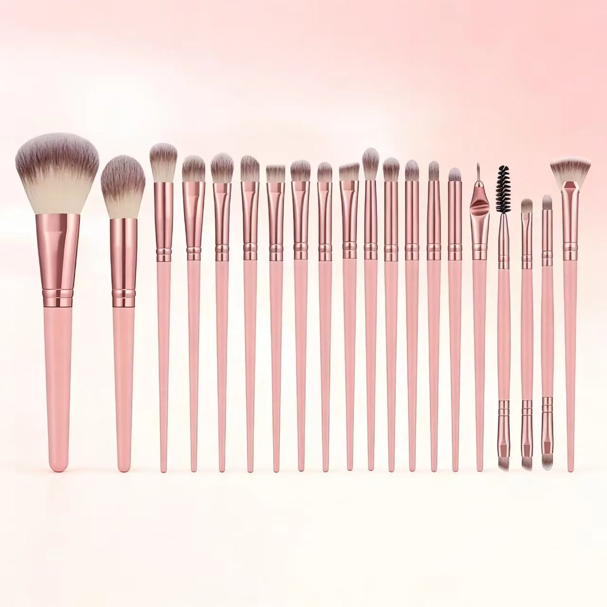 20/40 Pink Makeup kit Complete Makeup Brush Set, Big set includes Soft Brushes, Beauty Blender, Birthday Christmas New Year gift