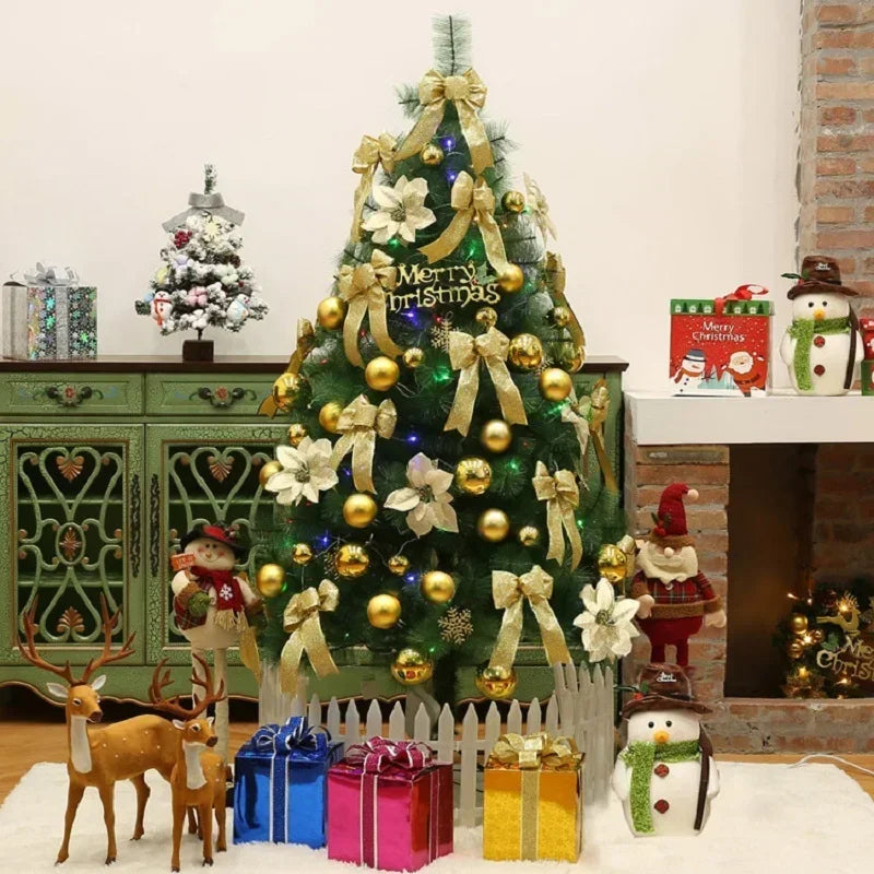 Klassischer Kiefer-Weihnachtsbaum – Ultradicht mit Metallständer