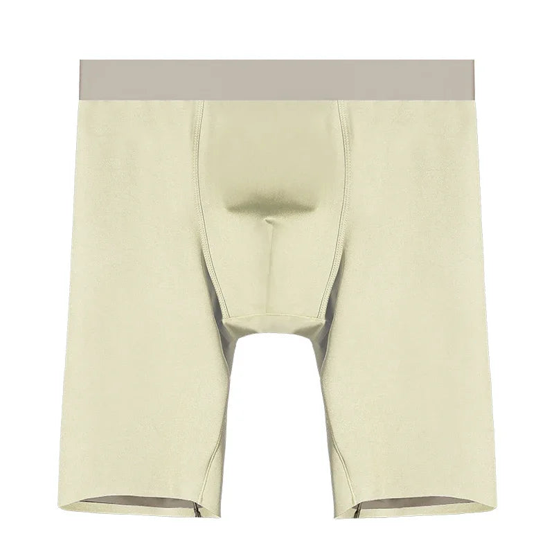 Sports briefs for men lengthened legs and fat men antibacterial boxers for boys anti-wear leg boxer shorts head