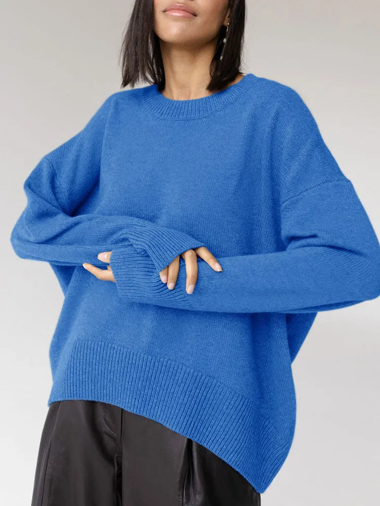 Thick Winter Sweater Women Oversized Pullover Ladies 2025 Loose Green Jumpers Pulls Vintage Beige Warm Sweaters For Women Winter