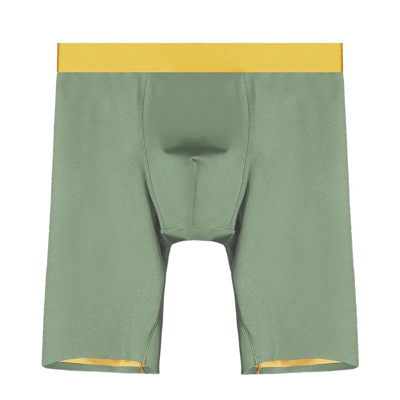 Sports briefs for men lengthened legs and fat men antibacterial boxers for boys anti-wear leg boxer shorts head