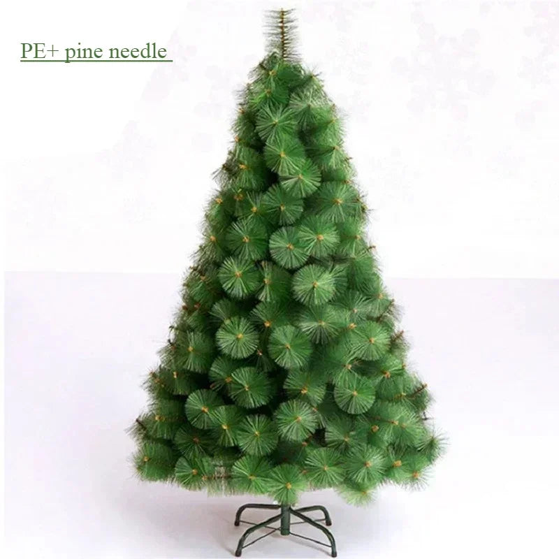 Klassischer Kiefer-Weihnachtsbaum – Ultradicht mit Metallständer