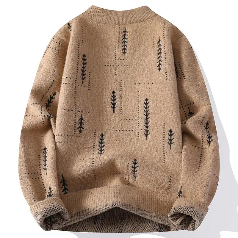 Winter Sweaters for male men thick O-neck sweater men Student youth sweaters autumn Men's wool Casual Knitwear Pullover
