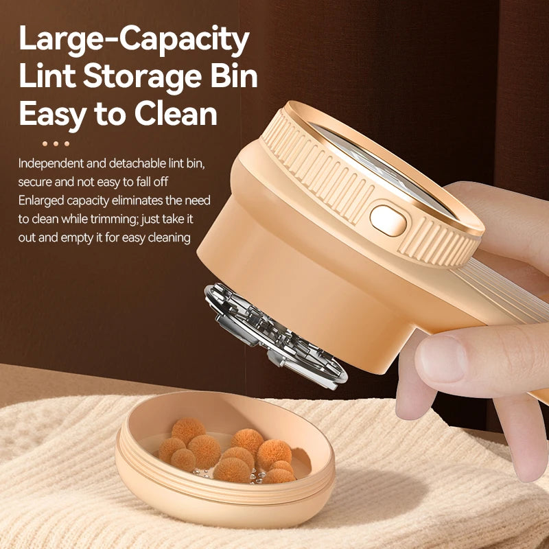Electric Lint Remover Portable Fabric Shaver Rechargeable Hair Ball Trimmer Clothes Lint Machine Fuzz Pellet Remover