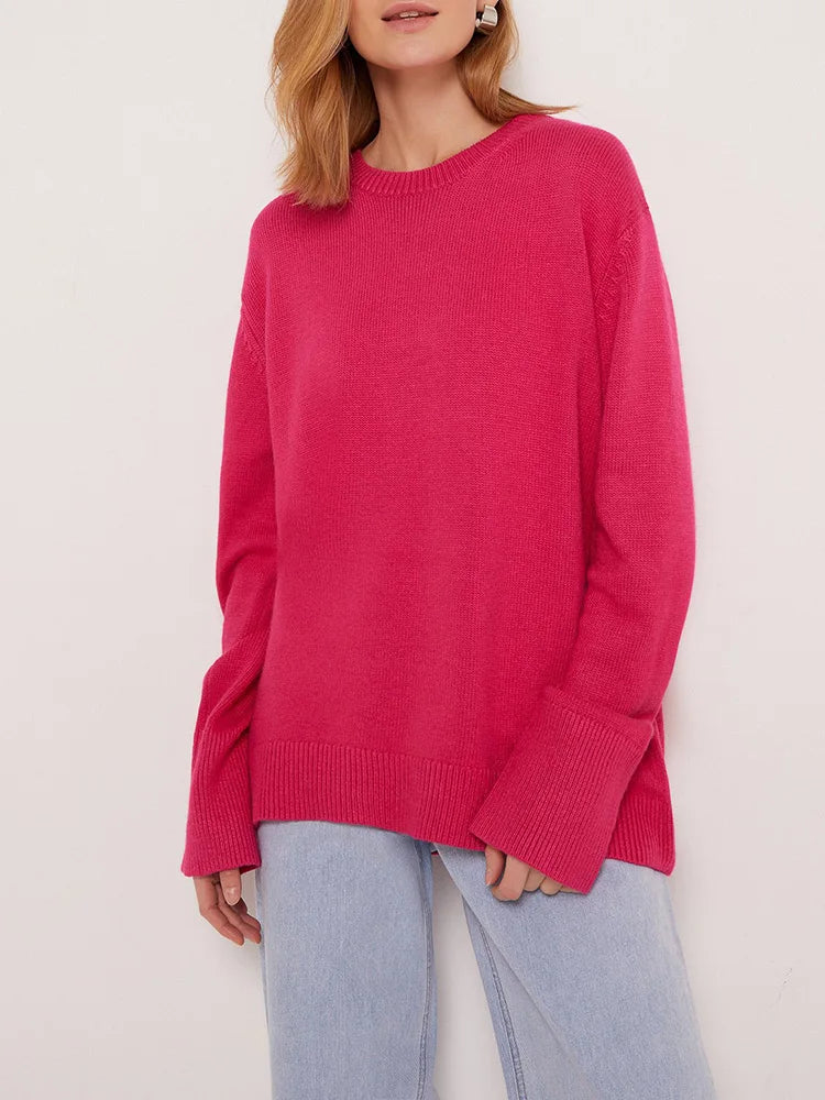 Thick Winter Sweater Women Oversized Pullover Ladies 2025 Loose Green Jumpers Pulls Vintage Beige Warm Sweaters For Women Winter